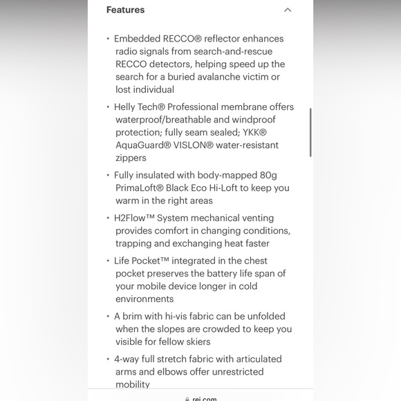 Helly Hansen Men’s Alpha 3.0 Jacket - Picture 9 of 13